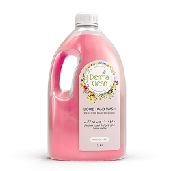 درماکلین مایع دستشویی صورتی 2 لیتر